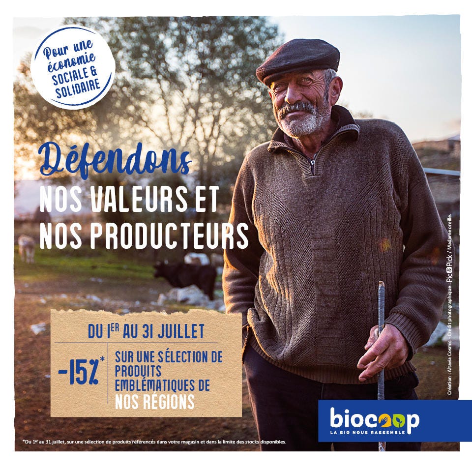 En juillet, le local au plus près des producteurs !